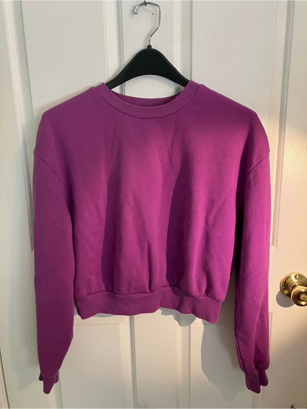 wild fable Purple Crewneck Sweatshirt